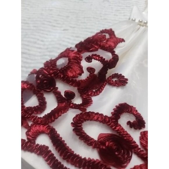 Princess Collection White And Red Gorgeous Dress, Special Occasion s- 18m Pearl - Picture 3 of 16